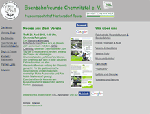 Tablet Screenshot of chemnitztalbahn.de